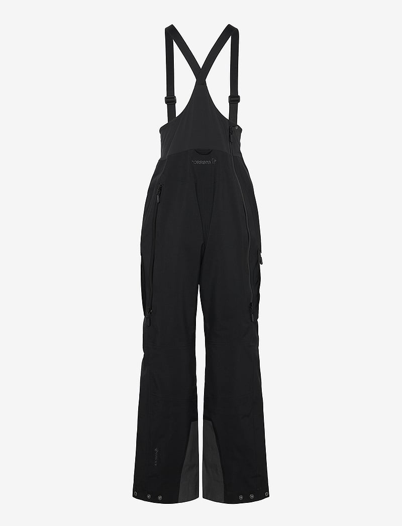 Norrøna - møre Gore-Tex Salopette W's - skidkläder - caviar black - 2