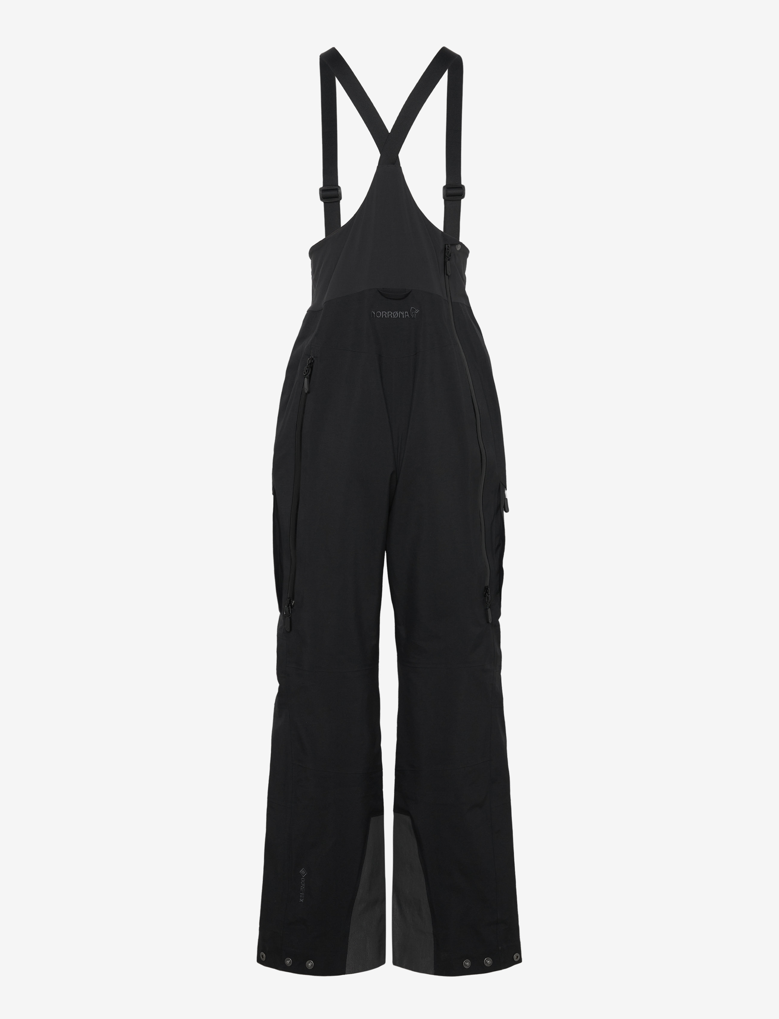 Norrøna - møre Gore-Tex Salopette W's - skidkläder - caviar black - 2