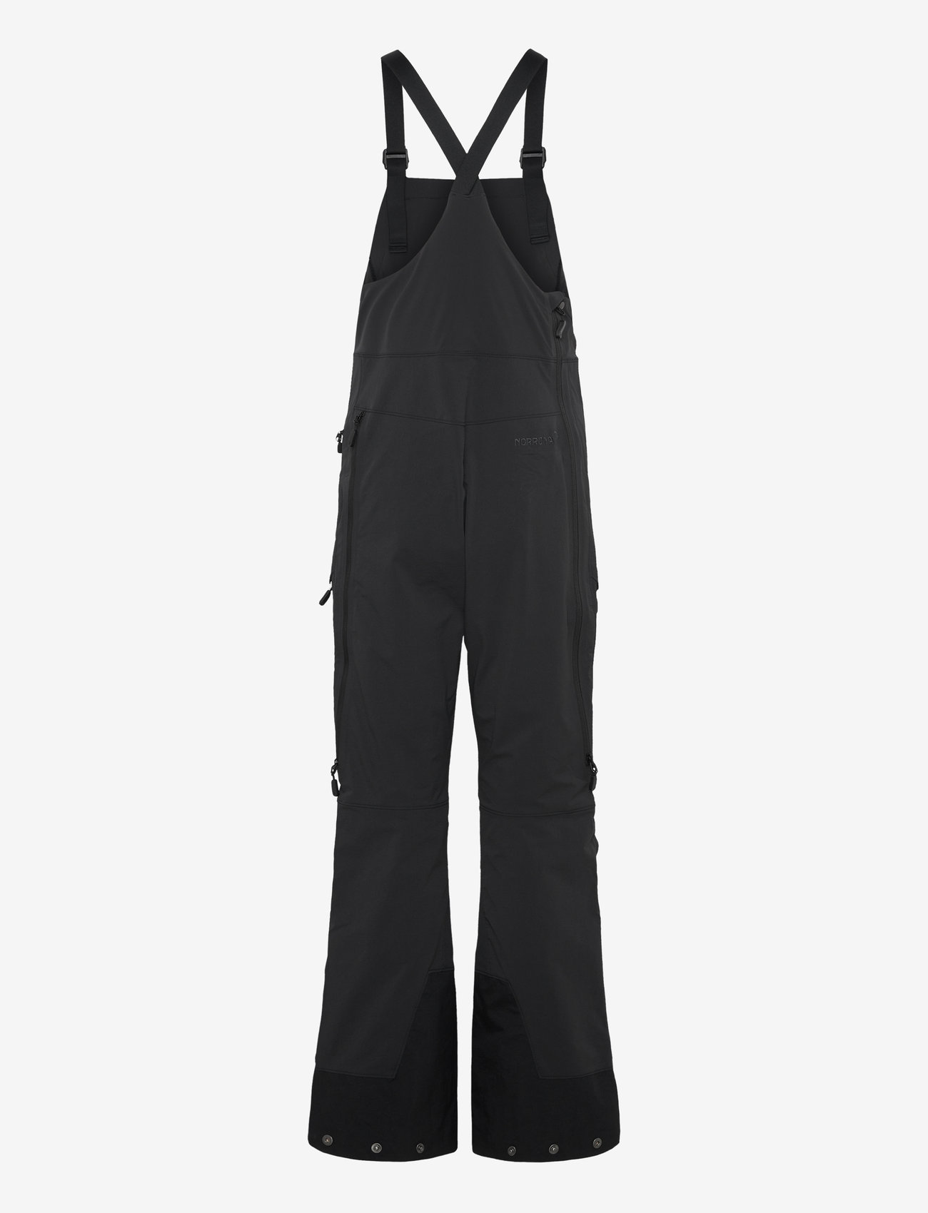 Norrøna - møre flex1 Bibs W's - suusariietus - caviar black - 1