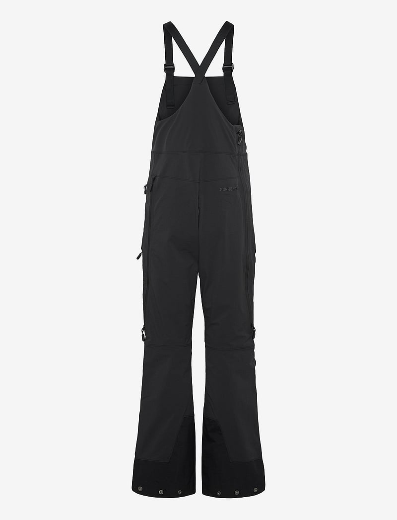Norrøna - møre flex1 Bibs W's - suusariietus - caviar black - 1