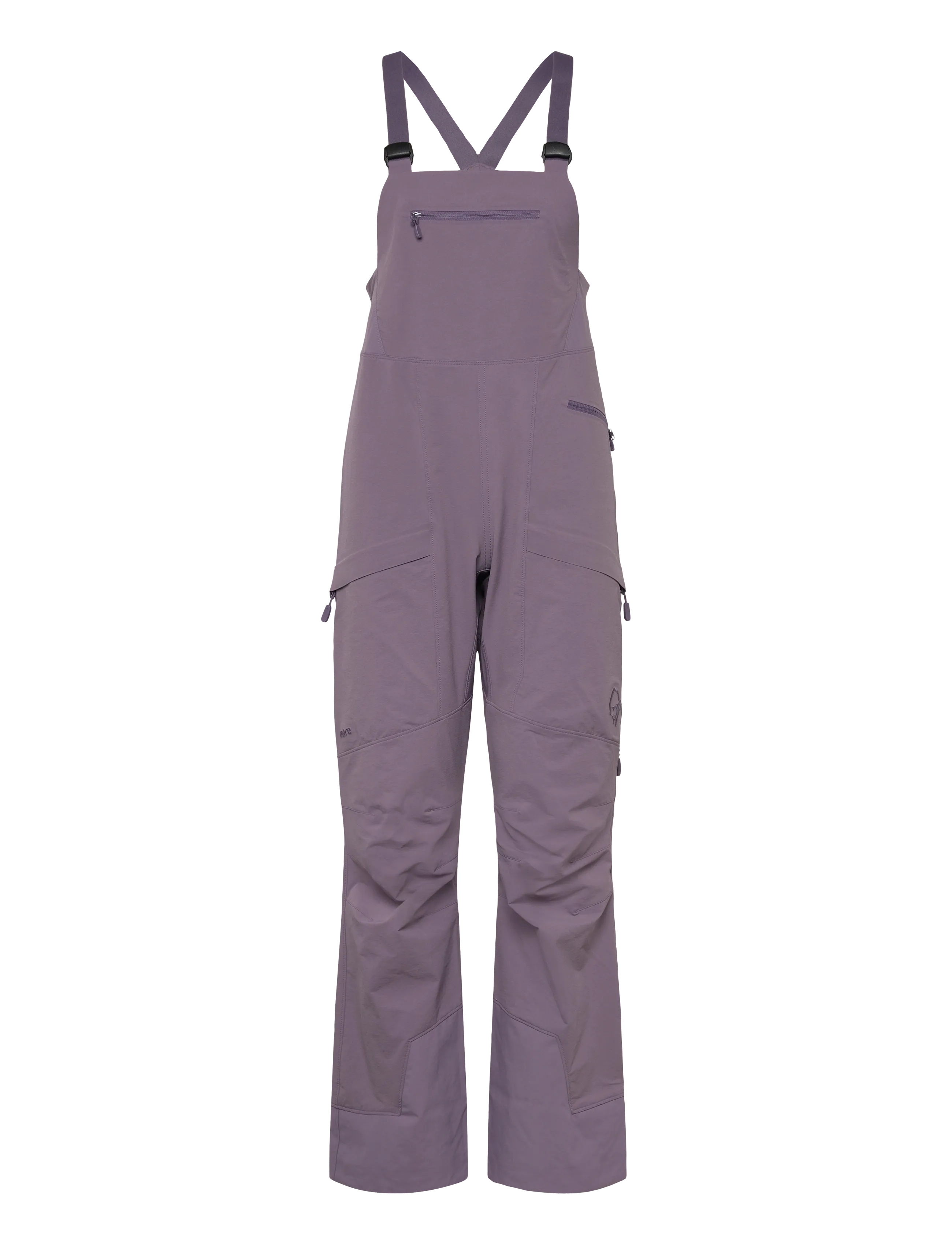 Norrøna møre flex1 Bibs W's - Visa allt - PURPLE SAGE / purple