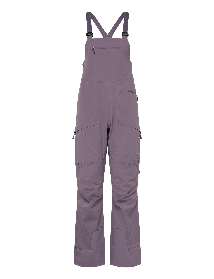 Norrøna - møre flex1 Bibs W's - purple sage - 0