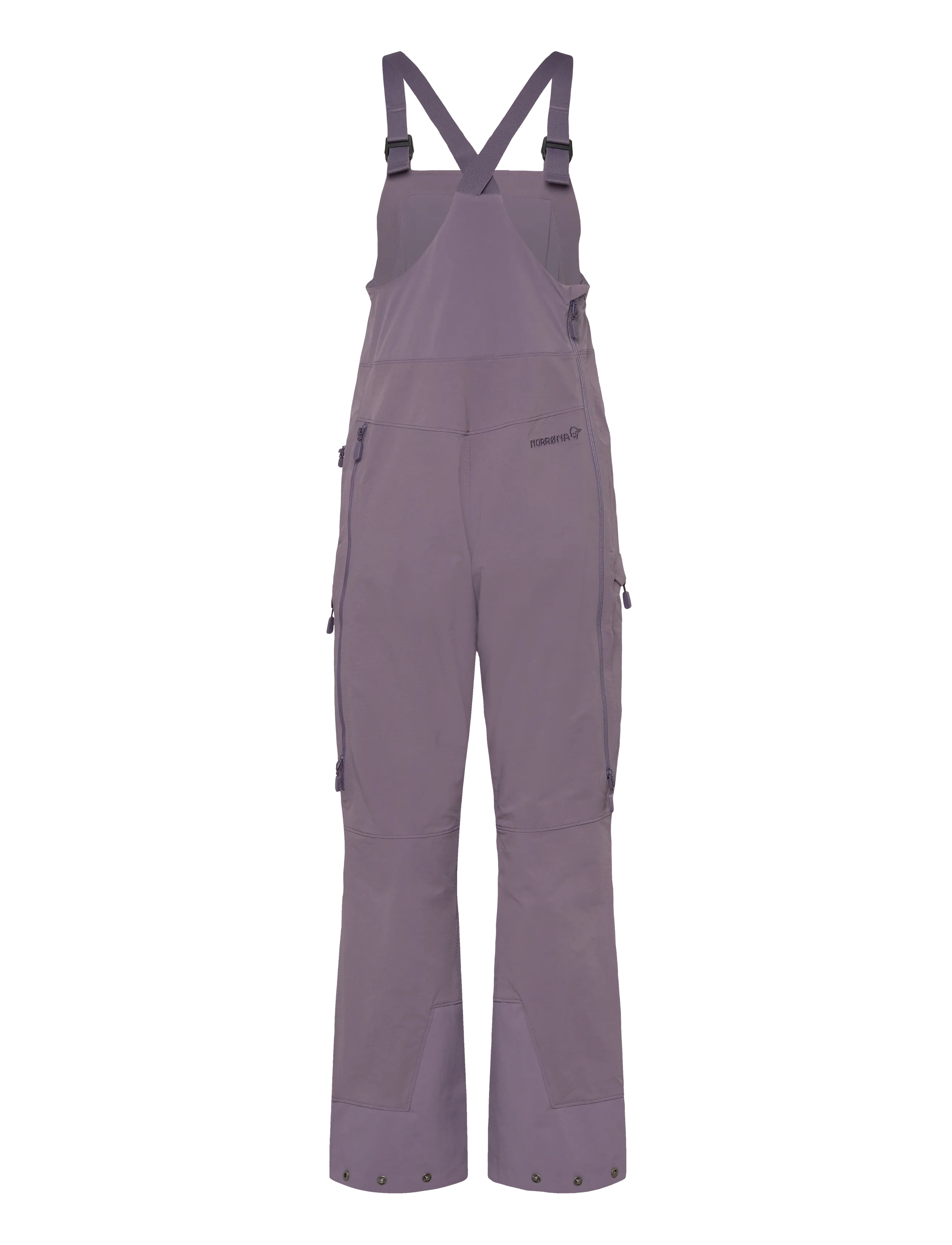 Norrøna - møre flex1 Bibs W's - purple sage - 1