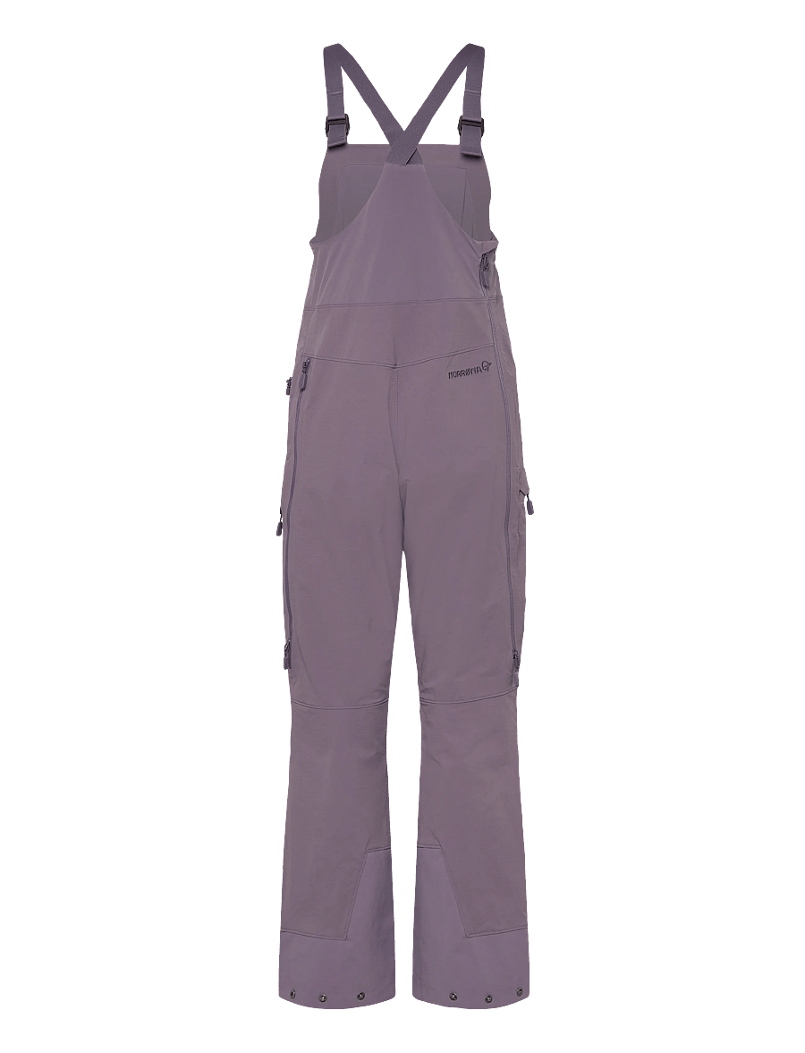 Norrøna - møre flex1 Bibs W's - purple sage - 1