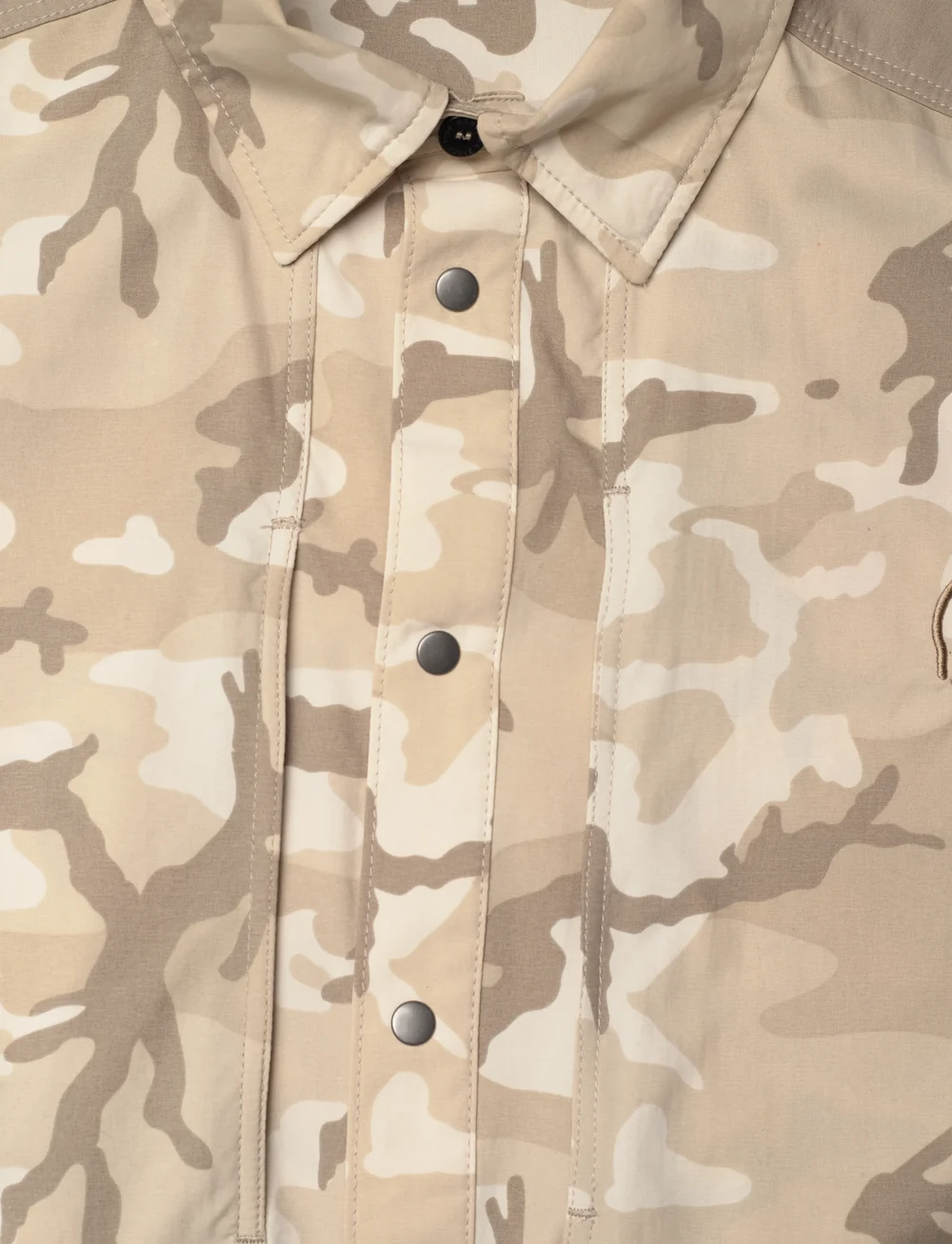 Norrøna - femund light Shirt M's - oberteile & t-shirts - beige camo - 5