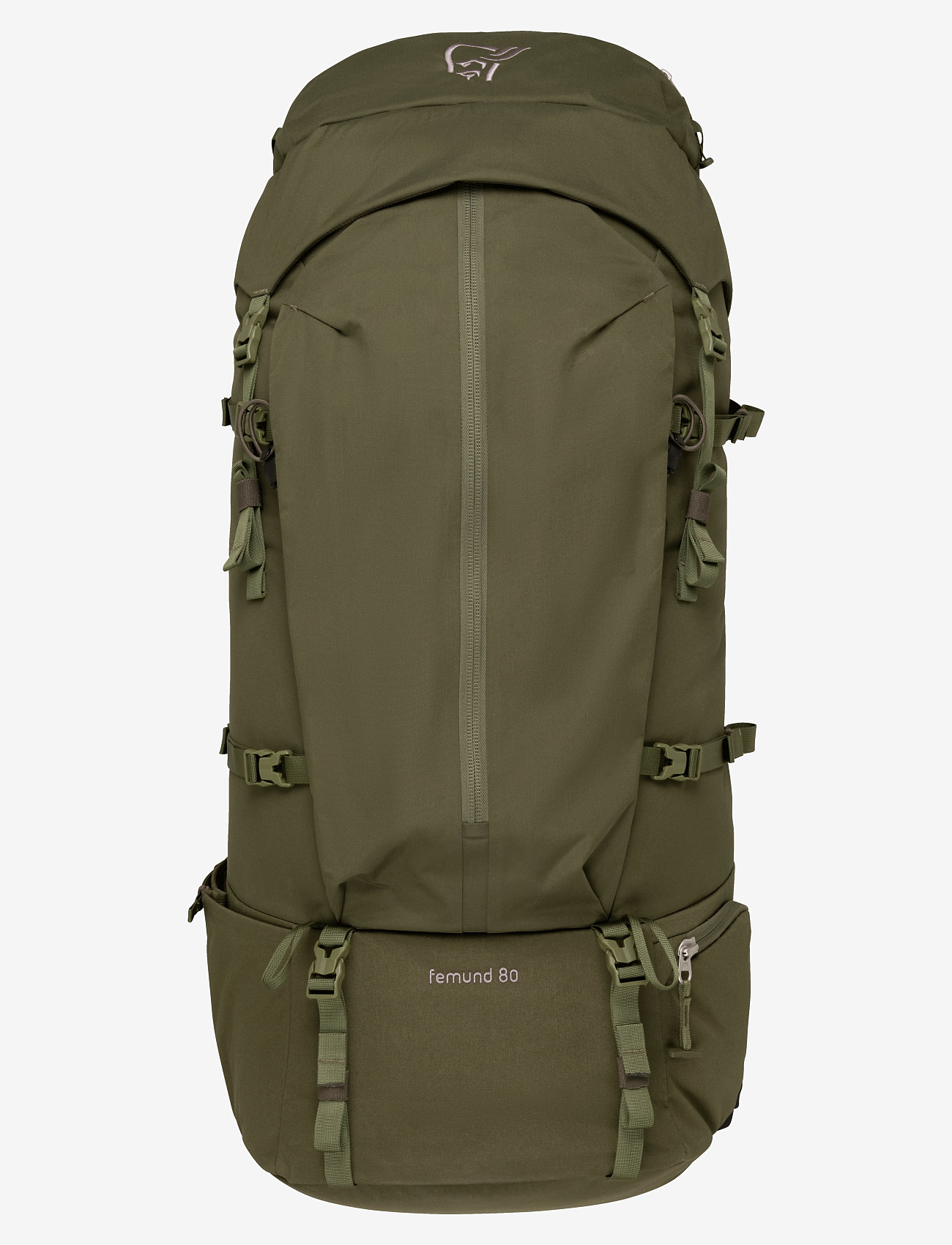 Norrøna - femund synkron4 80L Pack M's - sportstasker - olive night - 0