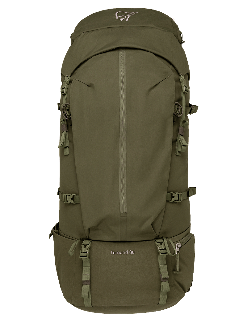 Norrøna - femund synkron4 80L Pack M's - sportstasker - olive night - 0