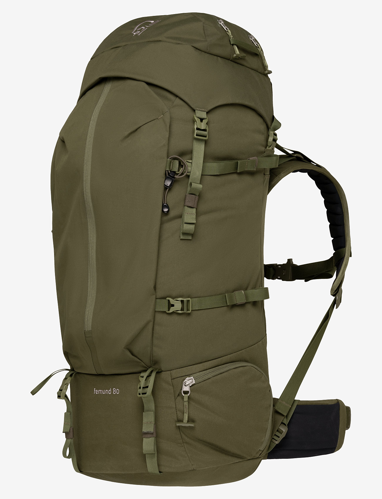 Norrøna - femund synkron4 80L Pack M's - sportstasker - olive night - 1