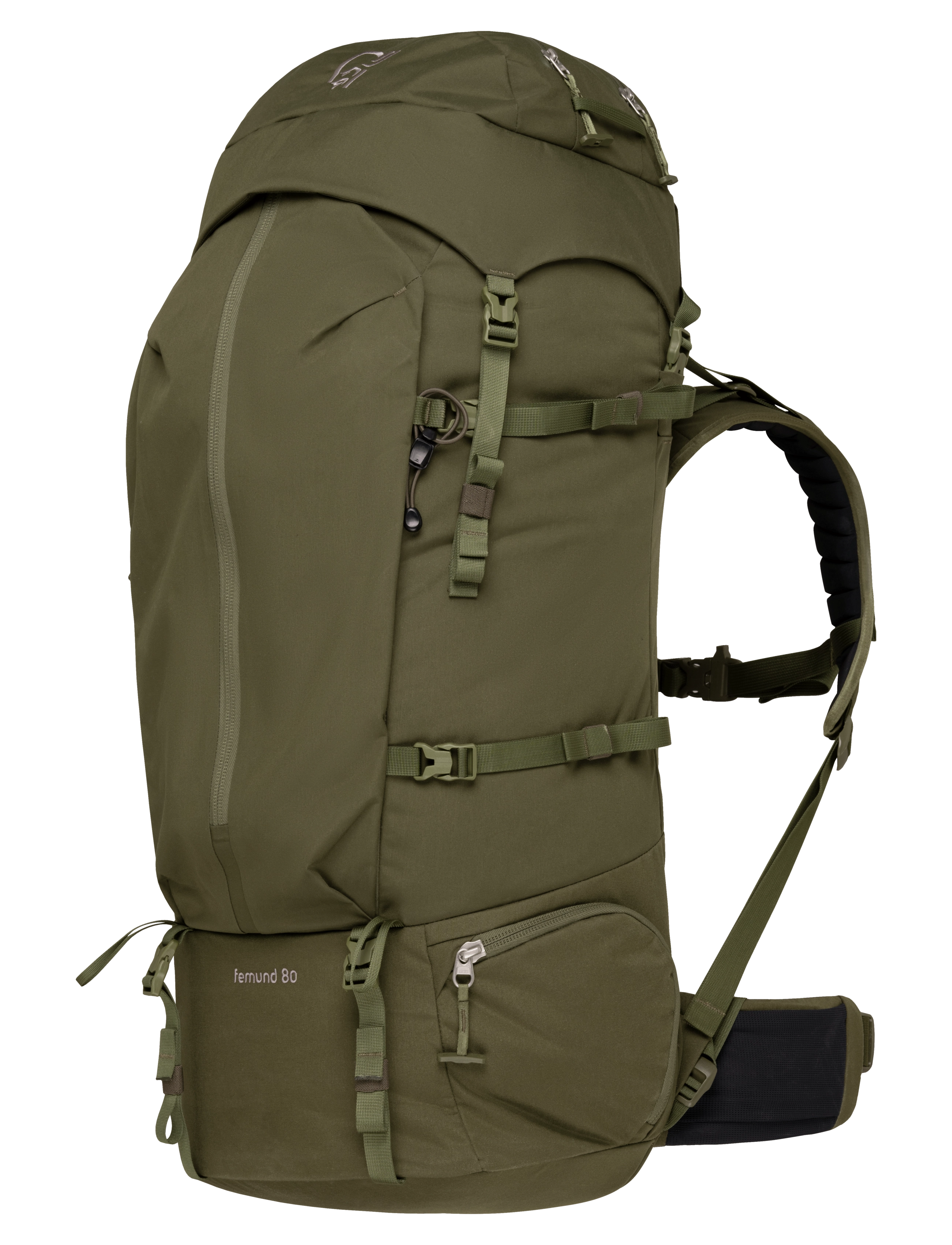 Norrøna - femund synkron4 80L Pack M's - sport backpacks - olive night - 1