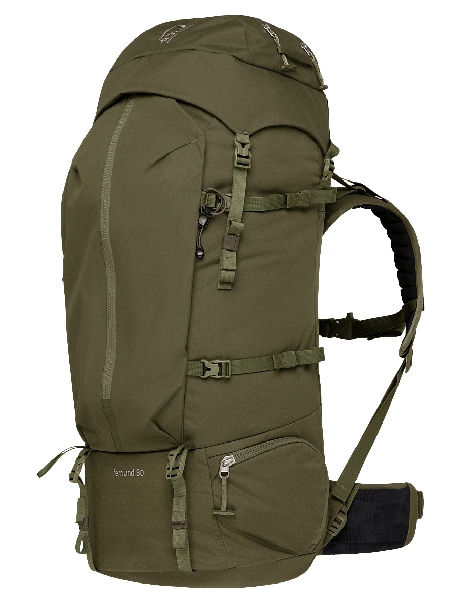 Norrøna - femund synkron4 80L Pack M's - sportryggsäckar - olive night - 1