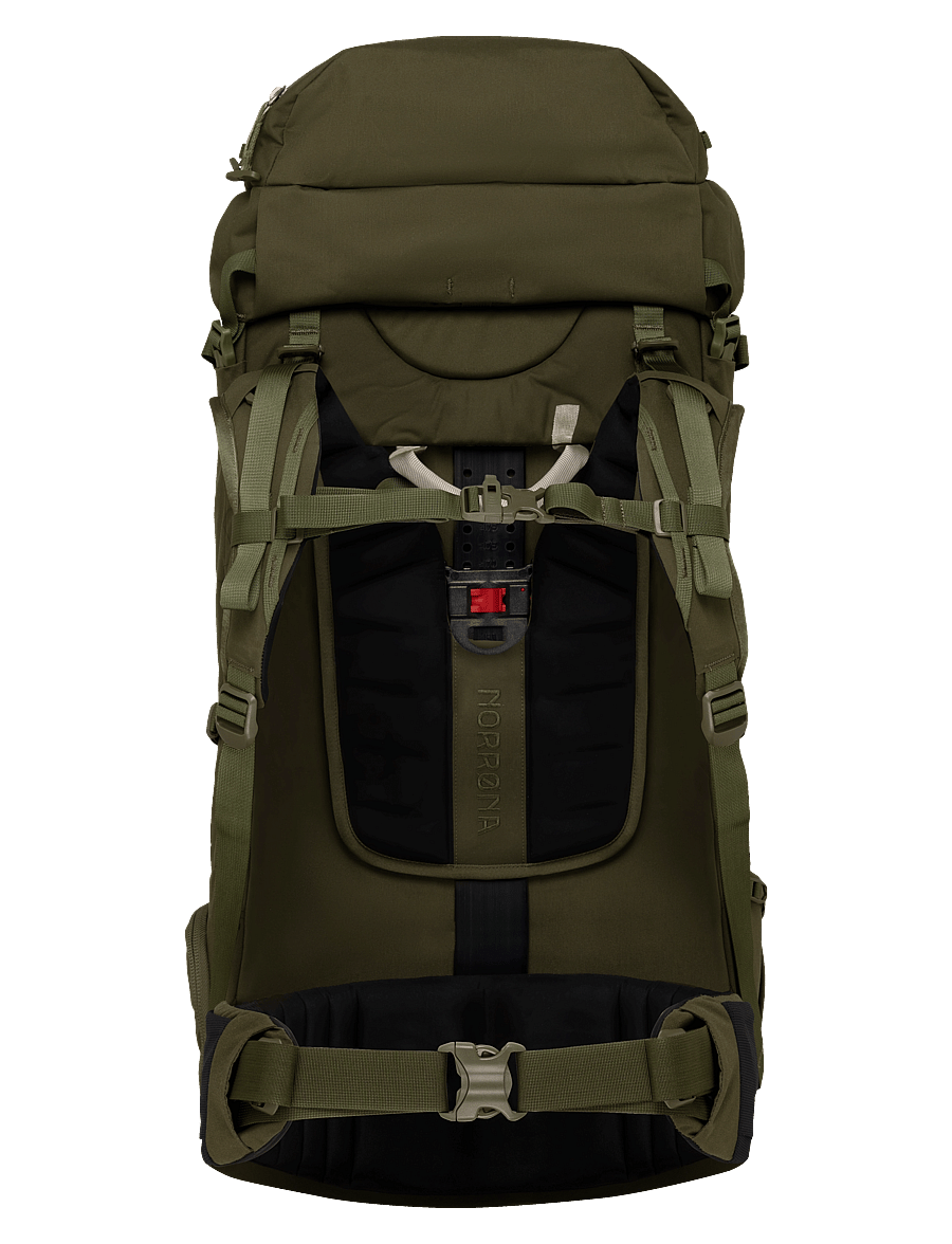 Norrøna - femund synkron4 65L Pack W's - träningsväskor - olive night - 1