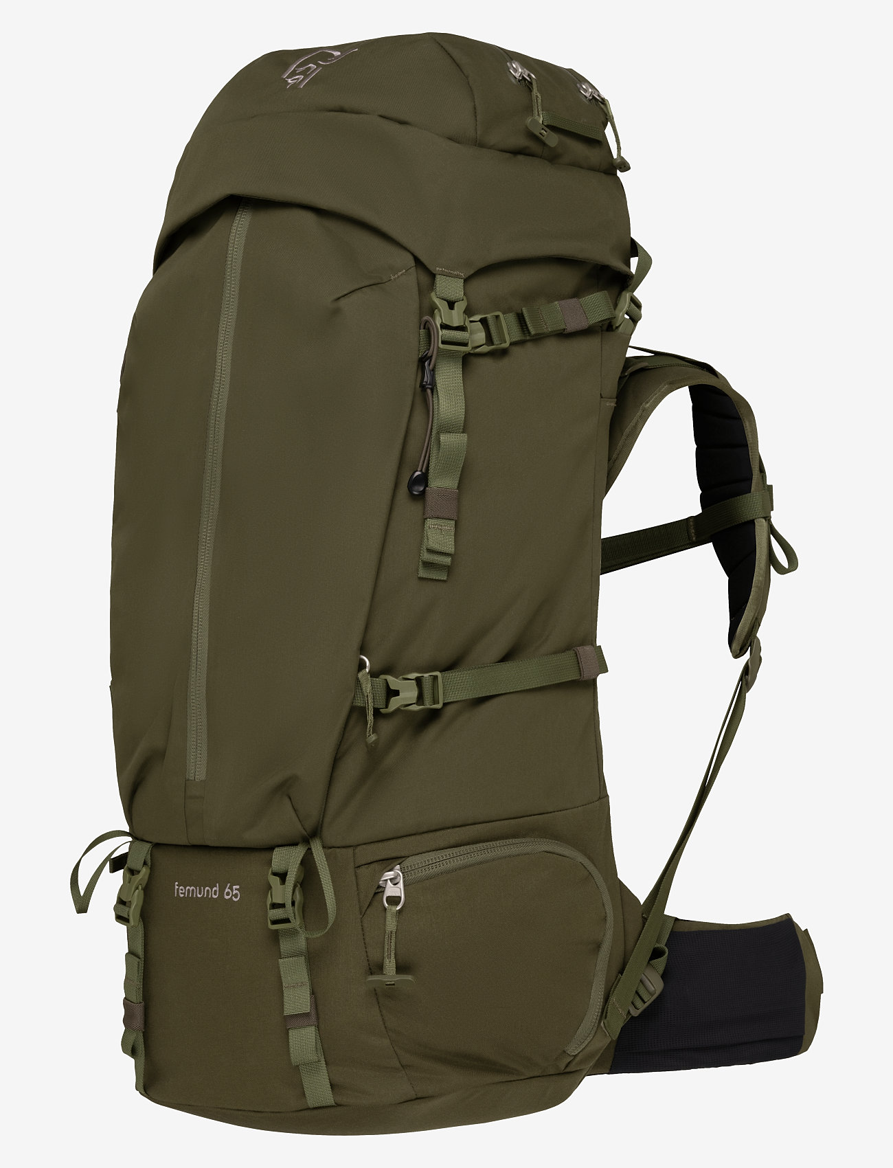 Norrøna - femund synkron4 65L Pack W's - treniruočių krepšiai - olive night - 2