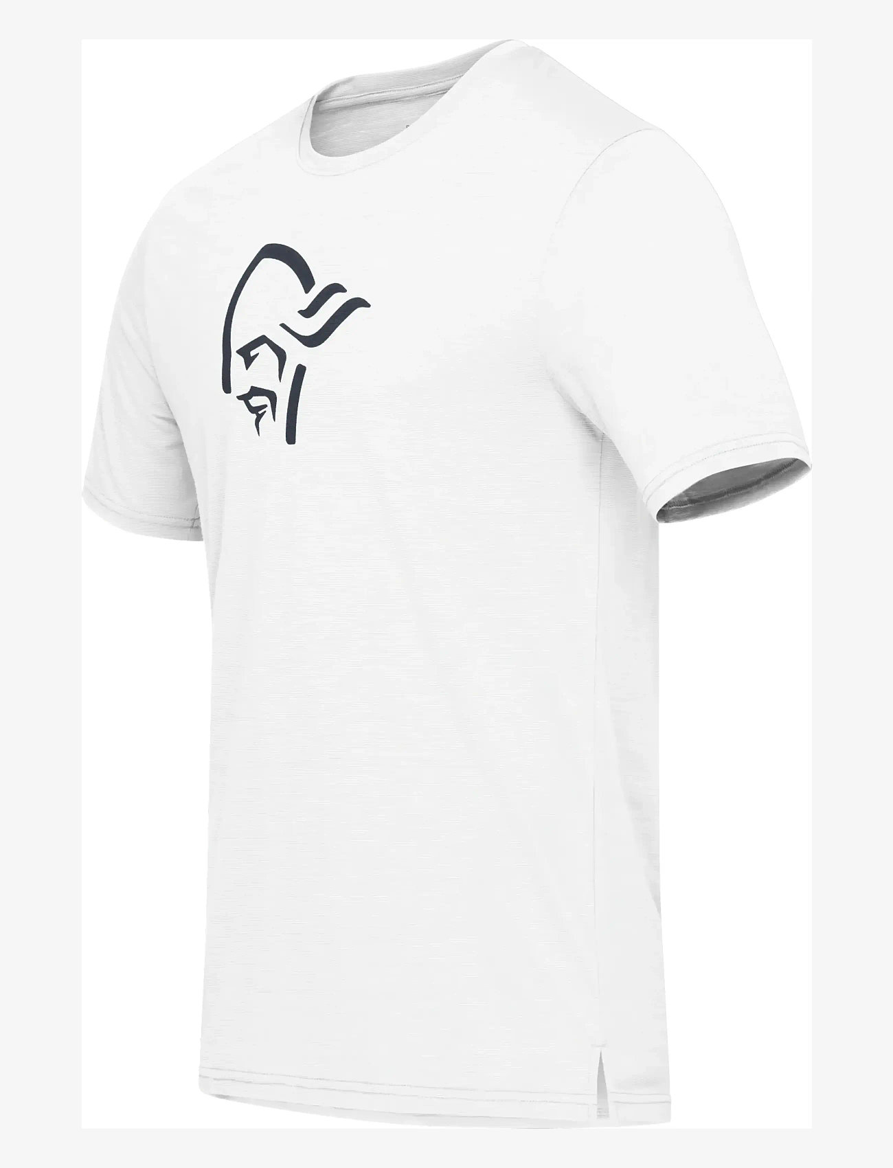 Norrøna - femund equaliser merino T-shirt M's - palaidinės ir marškinėliai - snow white - 2