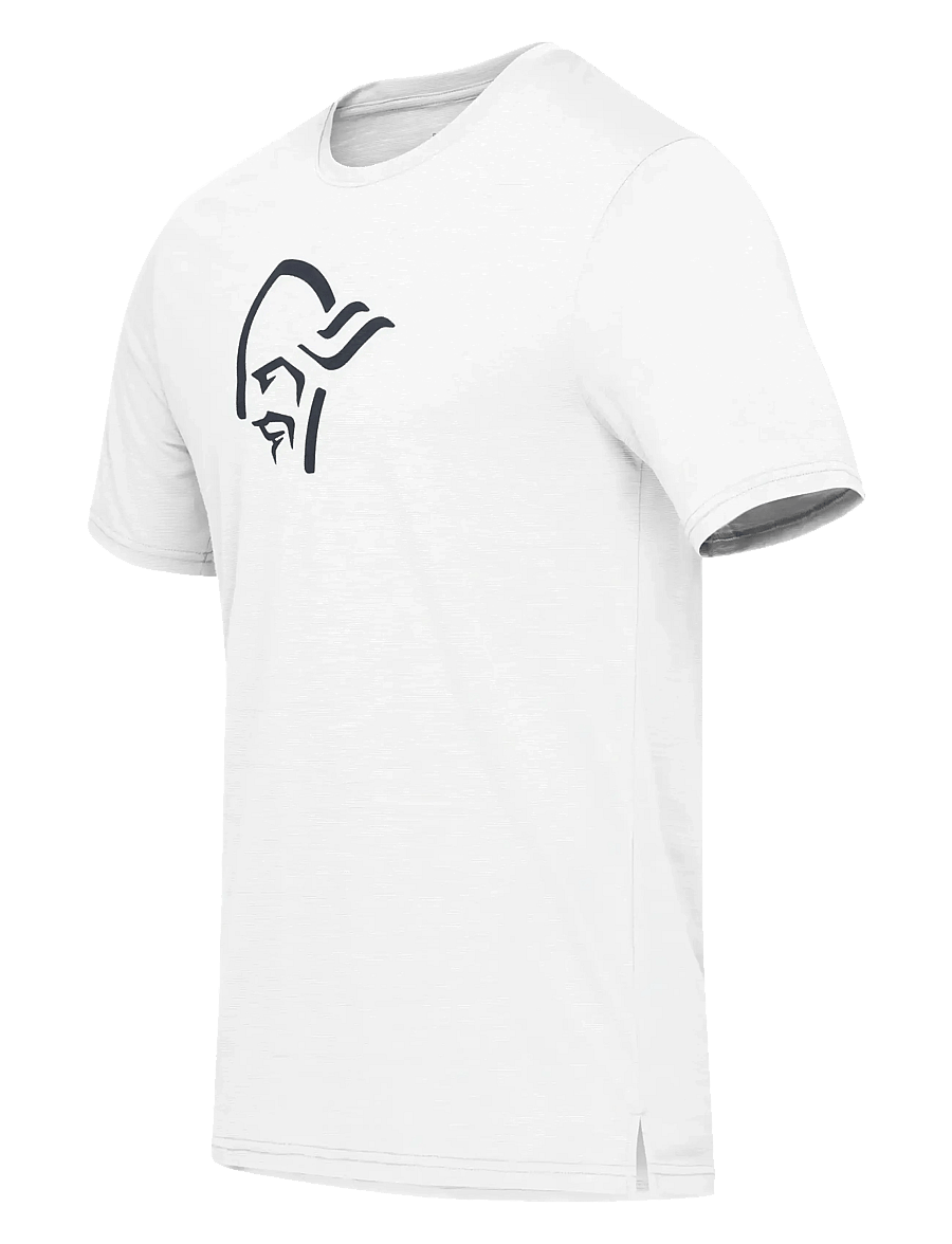 Norrøna - femund equaliser merino T-shirt M's - oberteile & t-shirts - snow white - 2