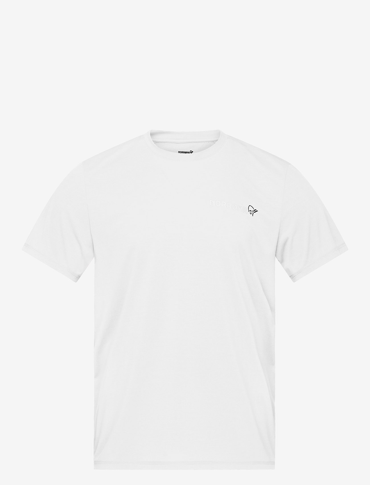 Norrøna - femund tech T-shirt M's - t-shirts - snow white - 0