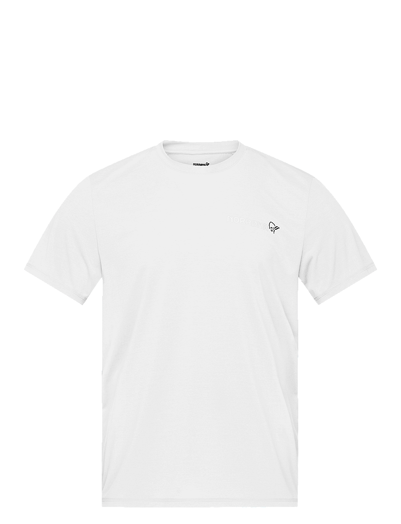 Norrøna - femund tech T-shirt M's - t-shirts - snow white - 0
