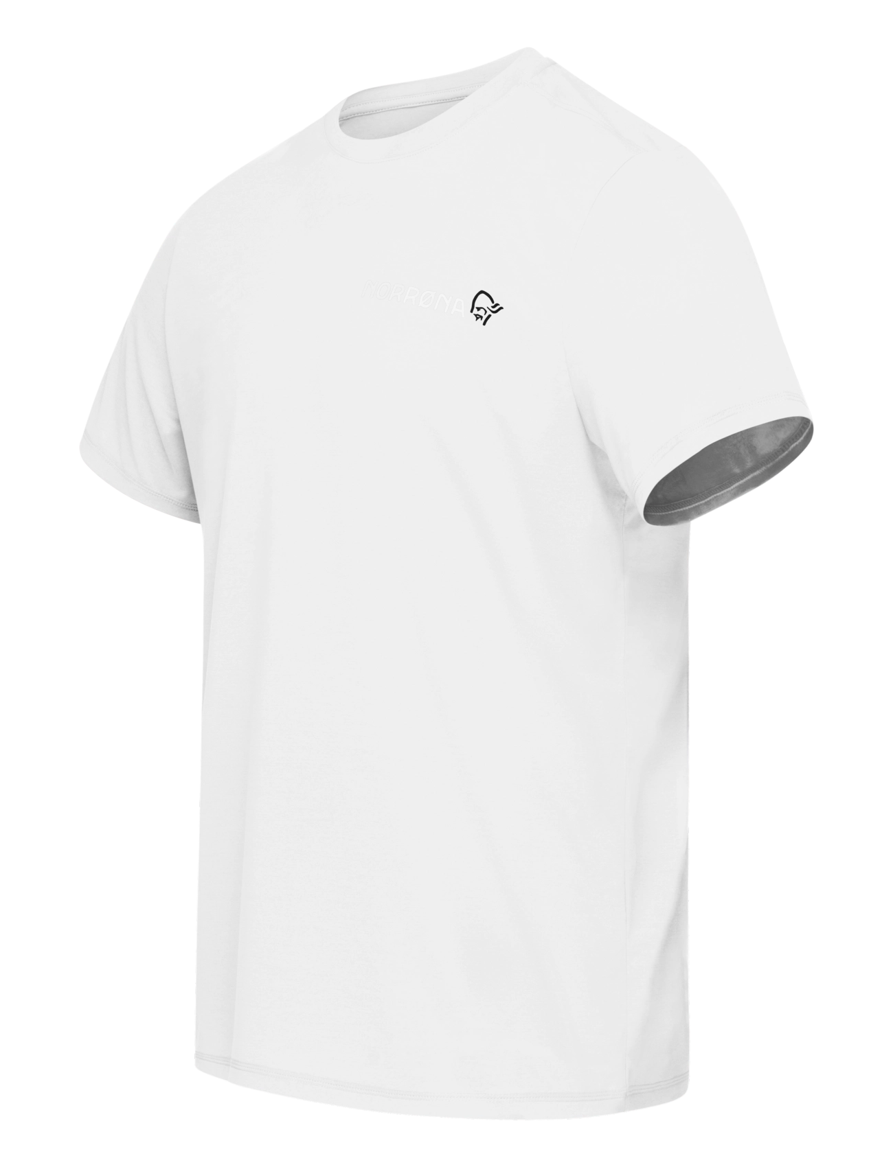 Norrøna - femund tech T-shirt M's - alussärgid ja t-särgid - snow white - 2