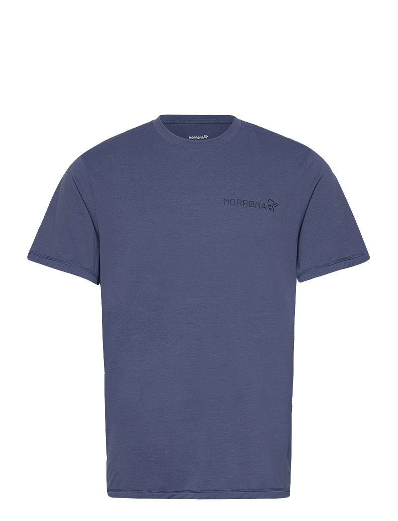 Norrøna - femund tech T-shirt M's - tops & t-shirts - vintage indigo - 0