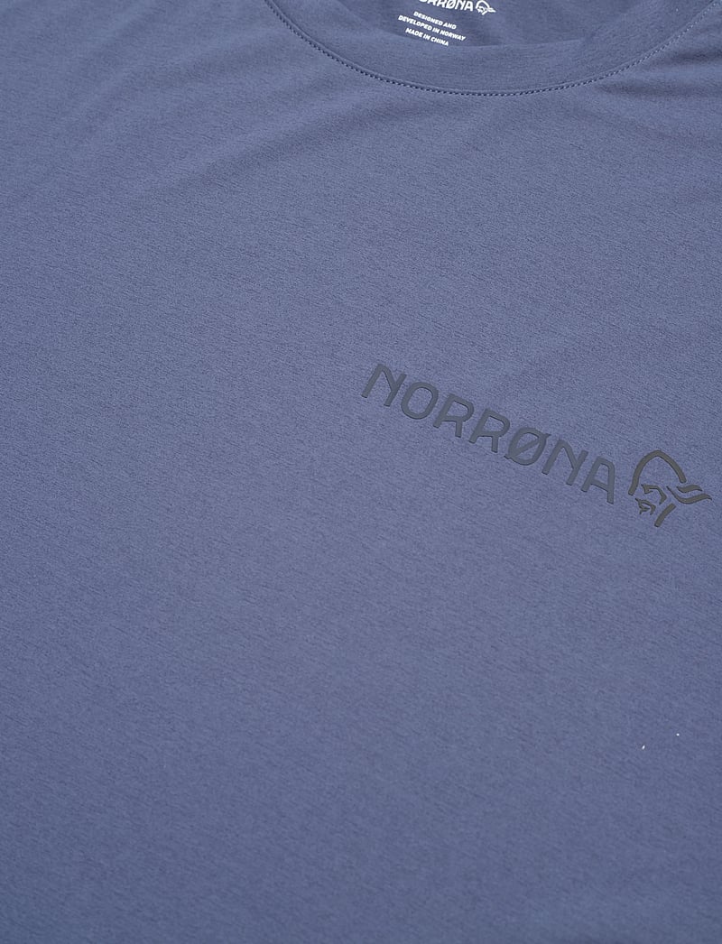 Norrøna - femund tech T-shirt M's - tops & t-shirts - vintage indigo - 3