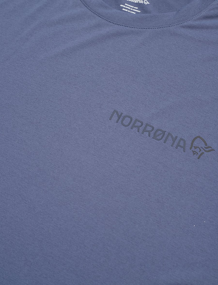 Norrøna - femund tech T-shirt M's - oberteile & t-shirts - vintage indigo - 3