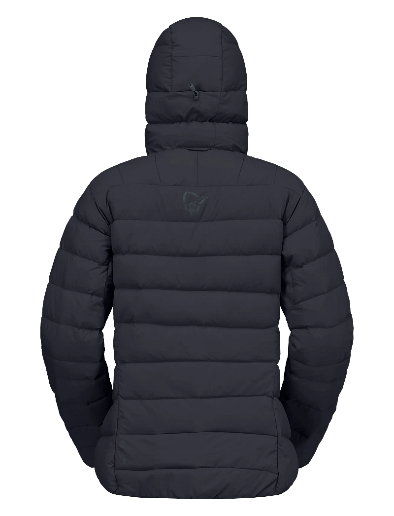 Norrøna - femund down700 Zip Hood W's - sulejoped ja voodriga joped - caviar black - 1