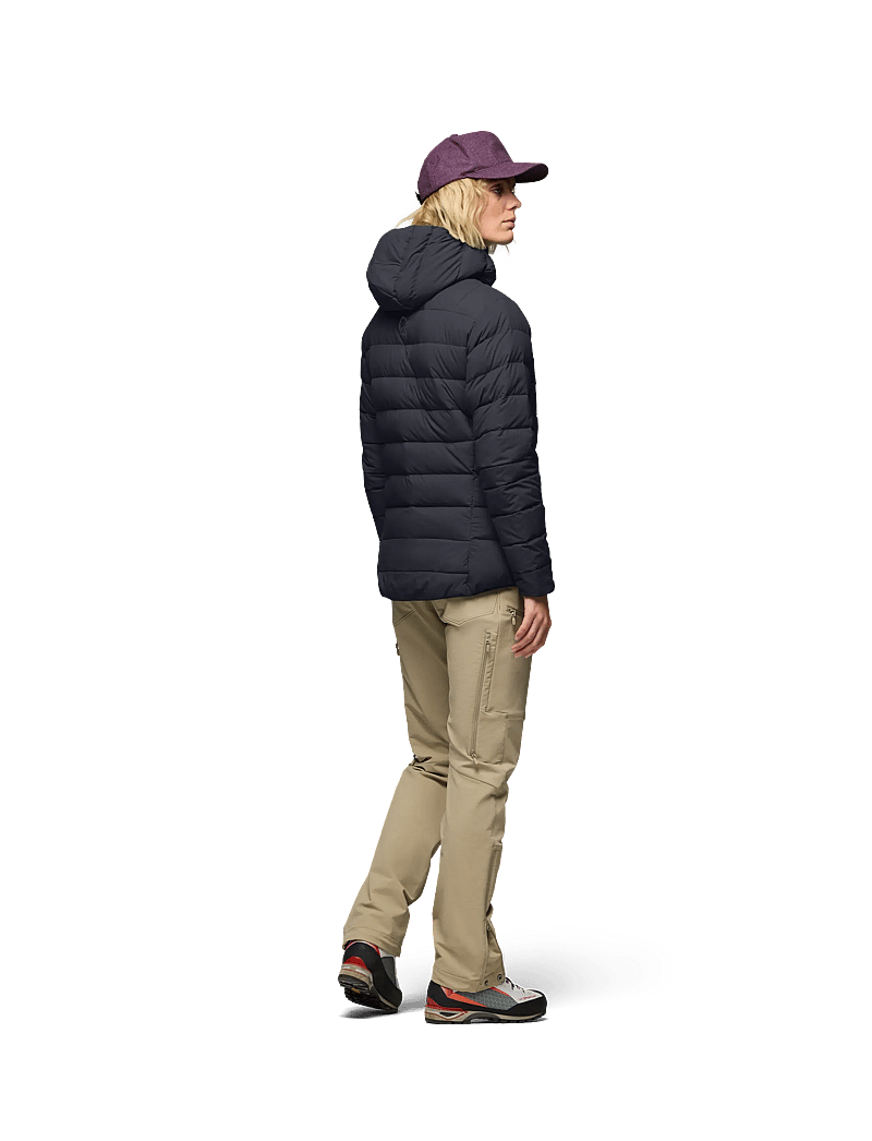 Norrøna - femund down700 Zip Hood W's - sulejoped ja voodriga joped - caviar black - 4