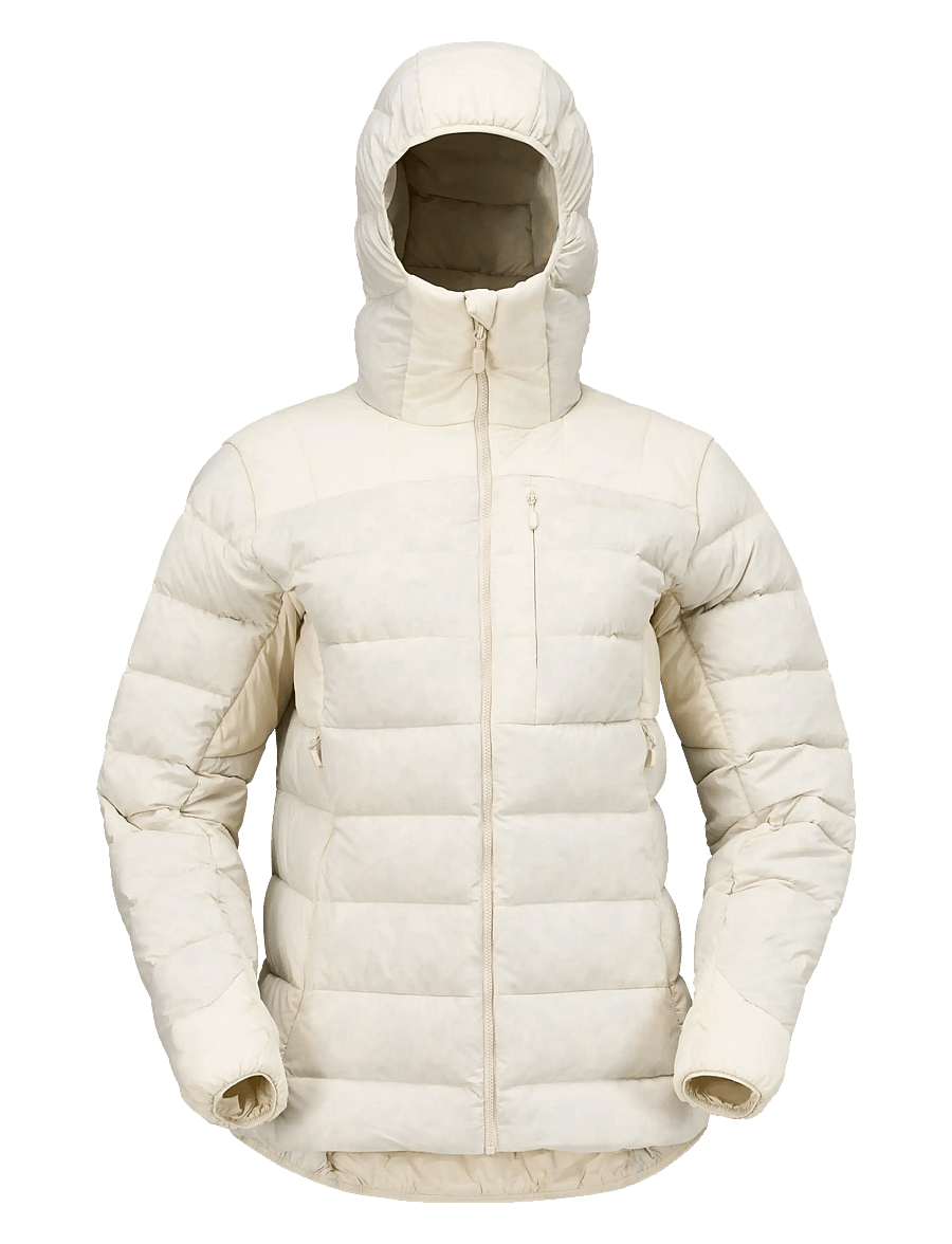 Norrøna - femund down700 Zip Hood W's - vinterjakker - oatmeal - 1