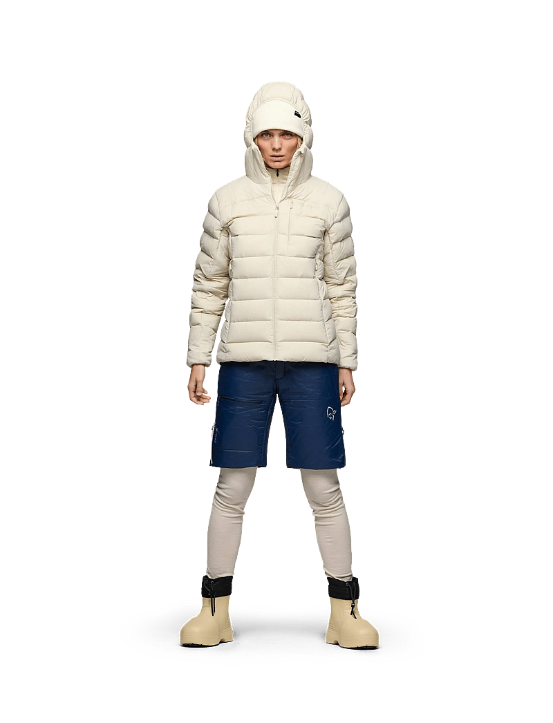 Norrøna - femund down700 Zip Hood W's - sulejoped ja voodriga joped - oatmeal - 4