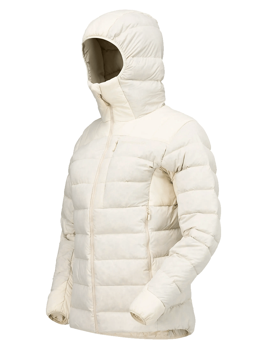Norrøna - femund down700 Zip Hood W's - vinterjakker - oatmeal - 3