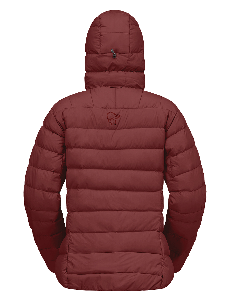 Norrøna - femund down700 Zip Hood W's - winter jackets - port - 3