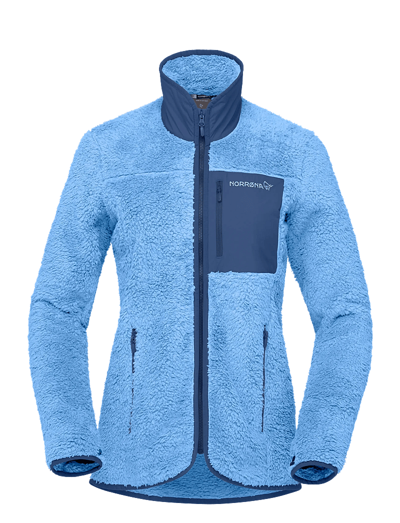 Norrøna - femund warm3 Jacket W's - fleece & midlayer - frozen fjord - 1