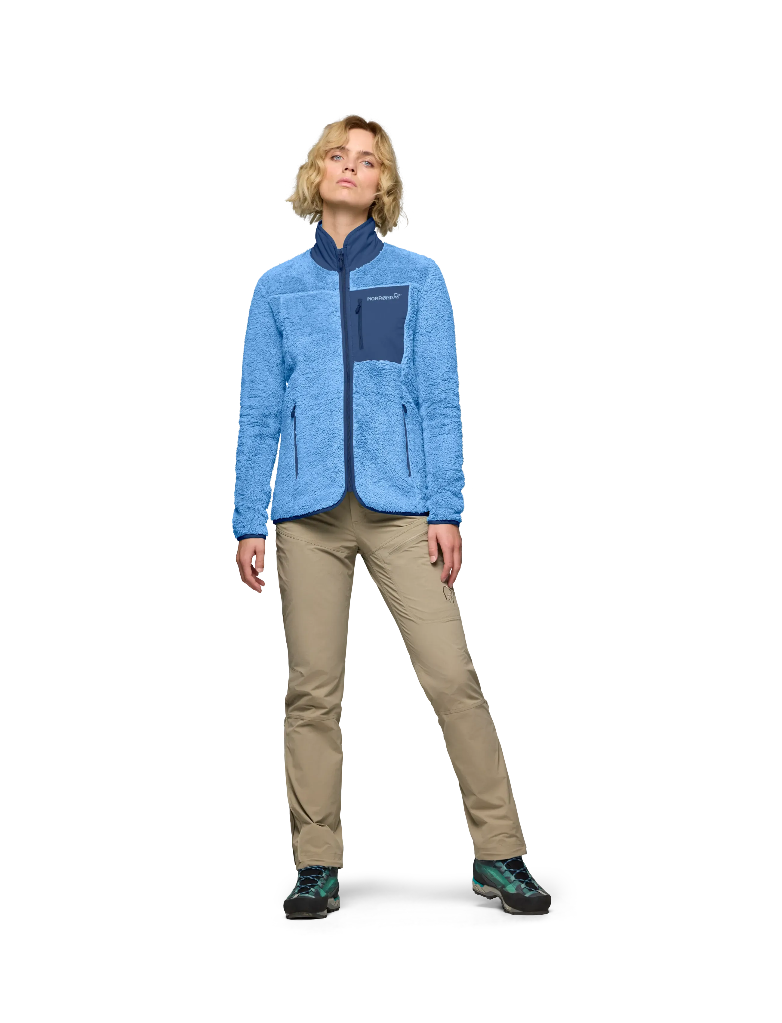 Norrøna - femund warm3 Jacket W's - yläosat - frozen fjord - 0