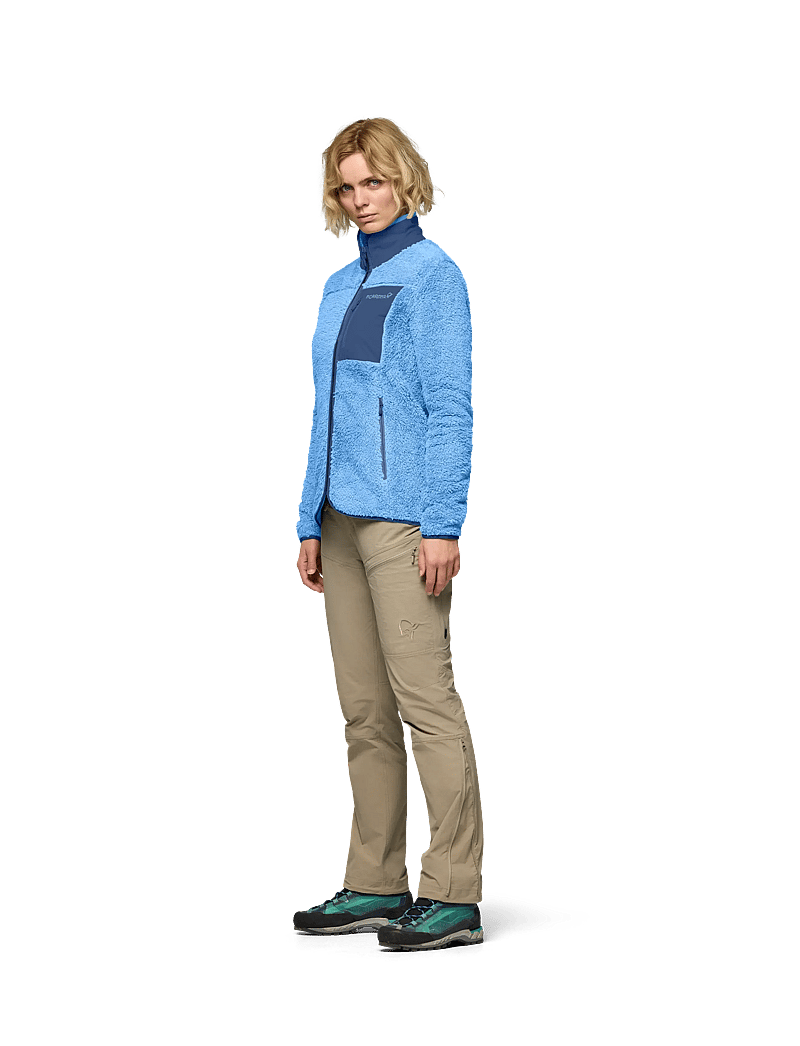 Norrøna - femund warm3 Jacket W's - fleece & midlayer - frozen fjord - 5