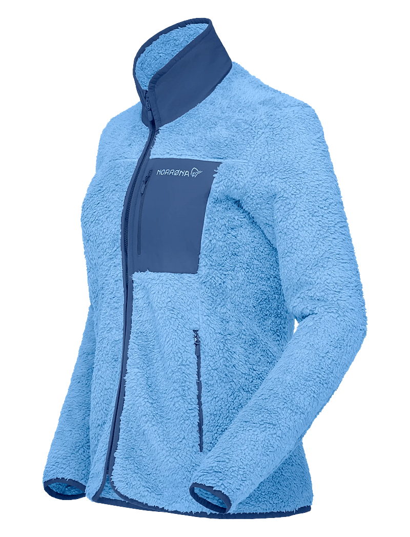 Norrøna - femund warm3 Jacket W's - fleece & midlayer - frozen fjord - 3