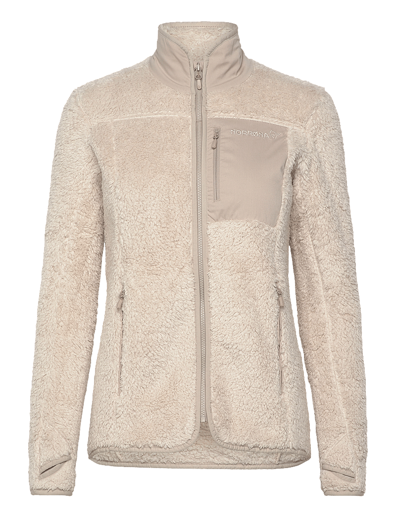 Norrøna - femund warm3 Jacket W's - fleece og mellemlag - oatmeal - 0