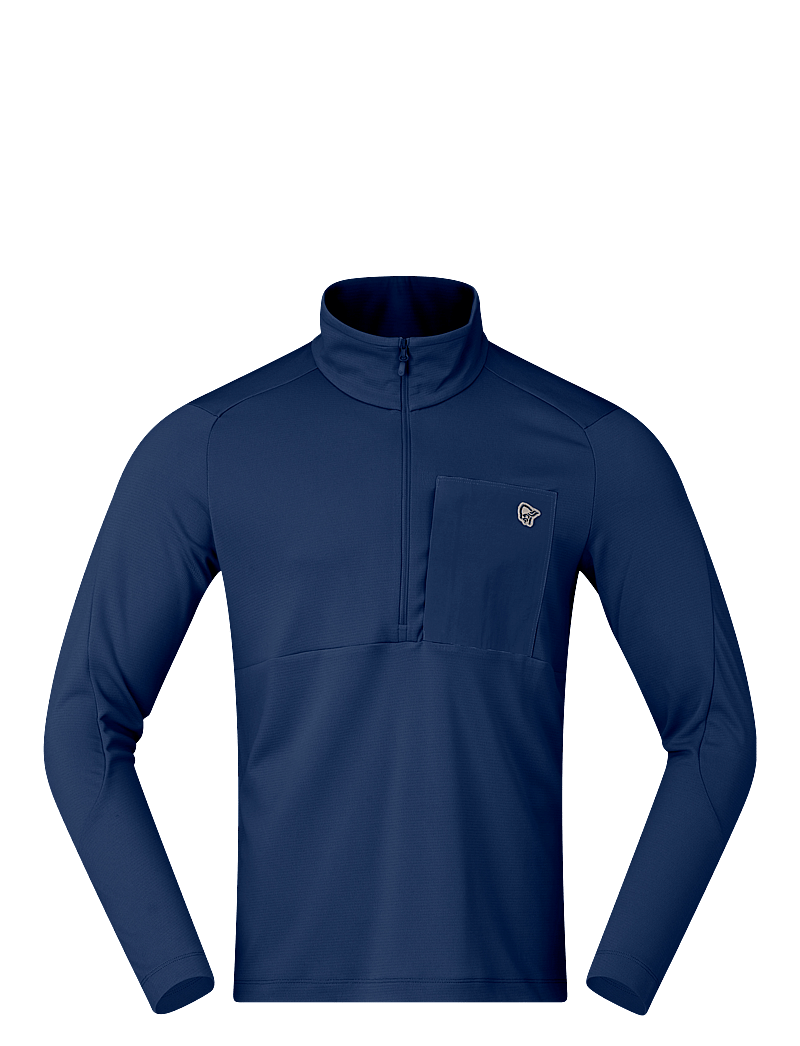 Norrøna - femund warm1 Zip Neck M's - fleece og mellemlag - indigo night - 0