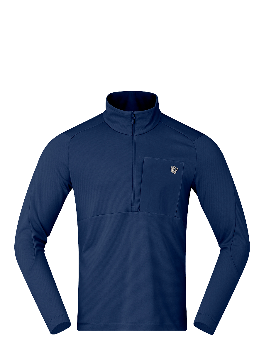 Norrøna - femund warm1 Zip Neck M's - fleece & midlayer - indigo night - 0