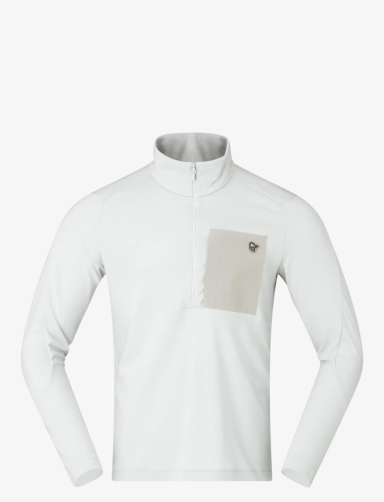 Norrøna - femund warm1 Zip Neck M's - fleece & mellanlager - snow white - 1