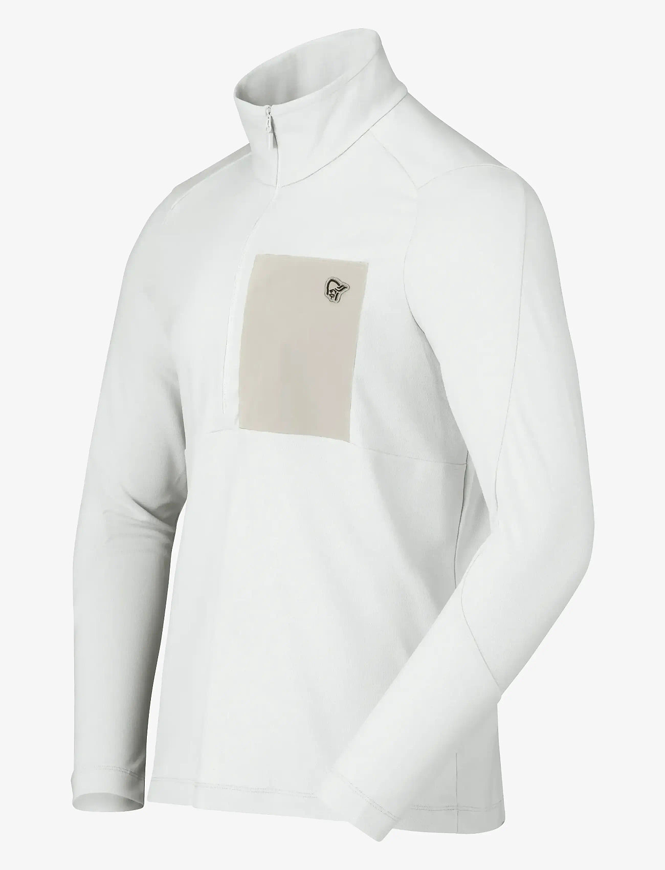 Norrøna - femund warm1 Zip Neck M's - fleece & mellanlager - snow white - 3