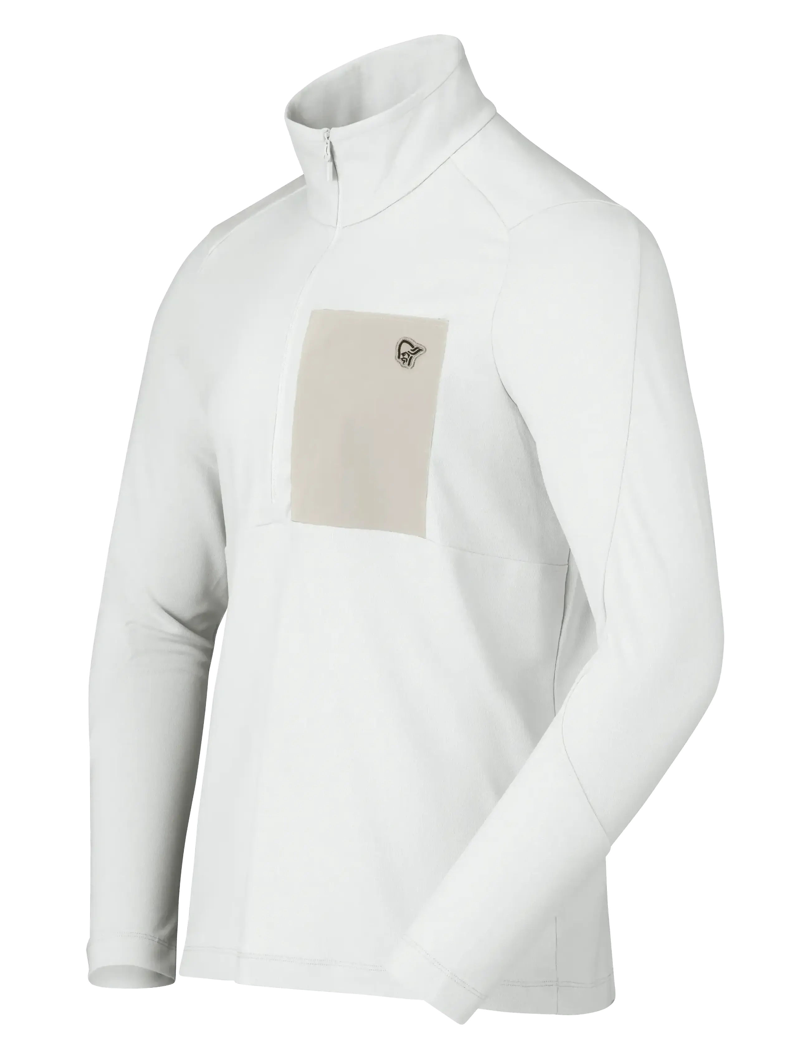 Norrøna - femund warm1 Zip Neck M's - fleece & midlayer - snow white - 3