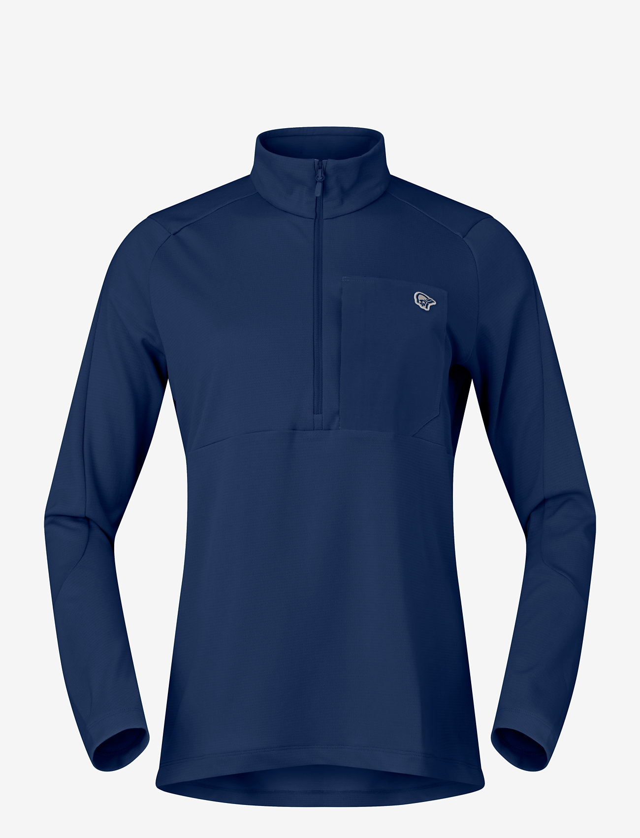 Norrøna - femund warm1 Zip Neck W's - oberteile - indigo night - 0
