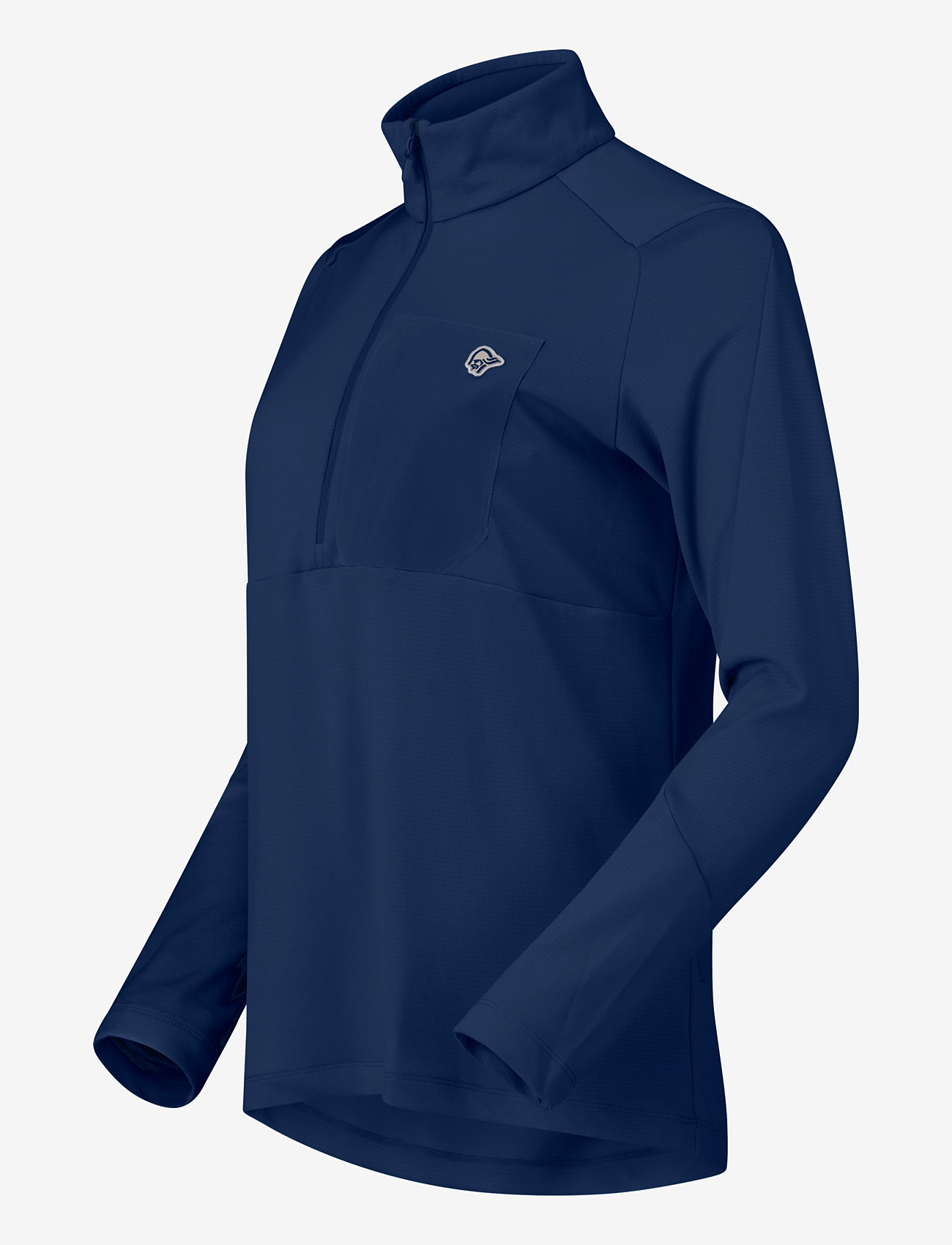 Norrøna - femund warm1 Zip Neck W's - oberteile - indigo night - 1
