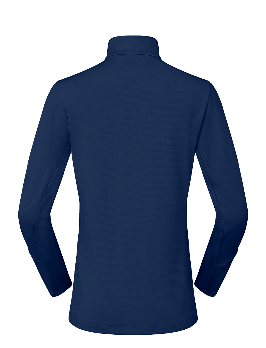 Norrøna - femund warm1 Zip Neck W's - alussärgid - indigo night - 2