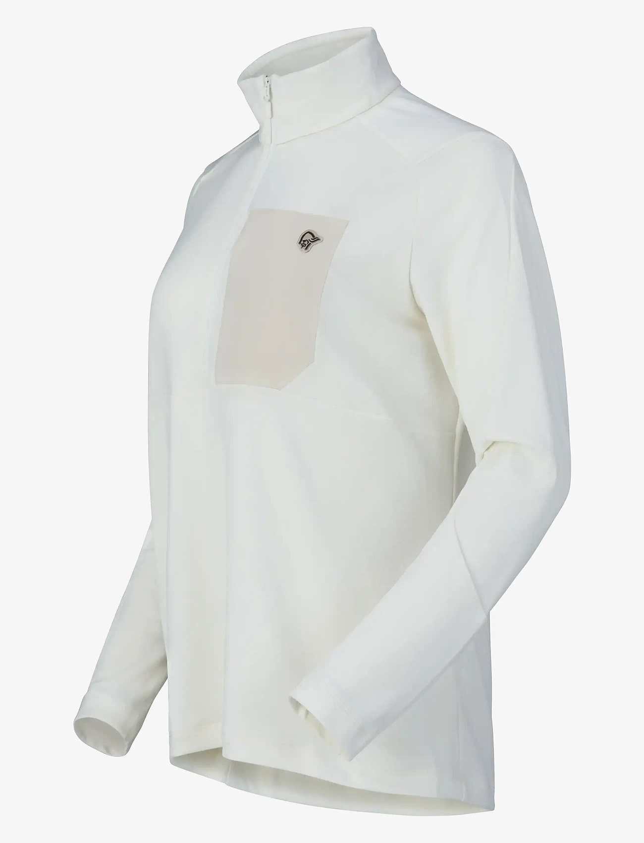 Norrøna - femund warm1 Zip Neck W's - Överdelar - snow white - 3