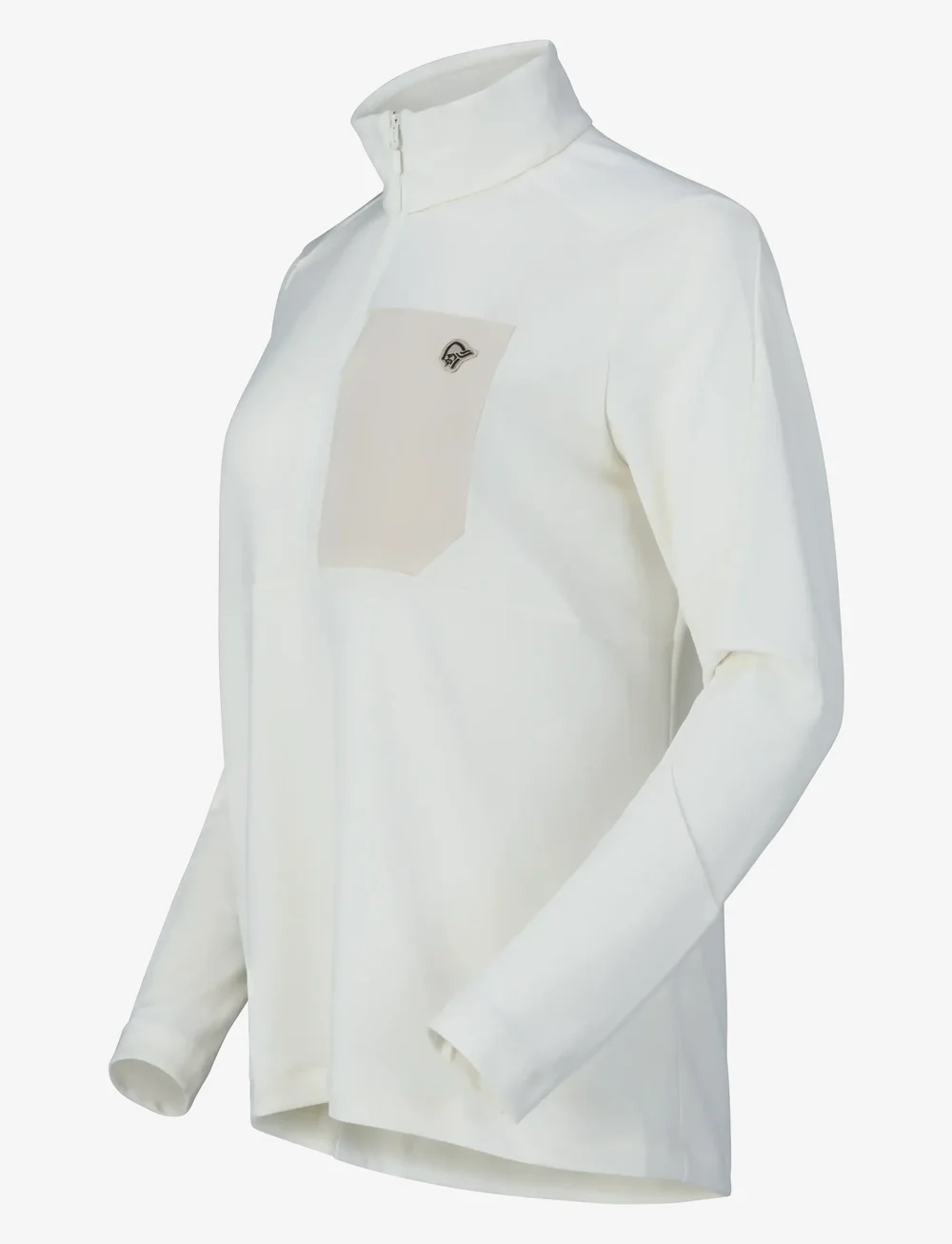 Norrøna - femund warm1 Zip Neck W's - polaires et couches intermédiaires - snow white - 3