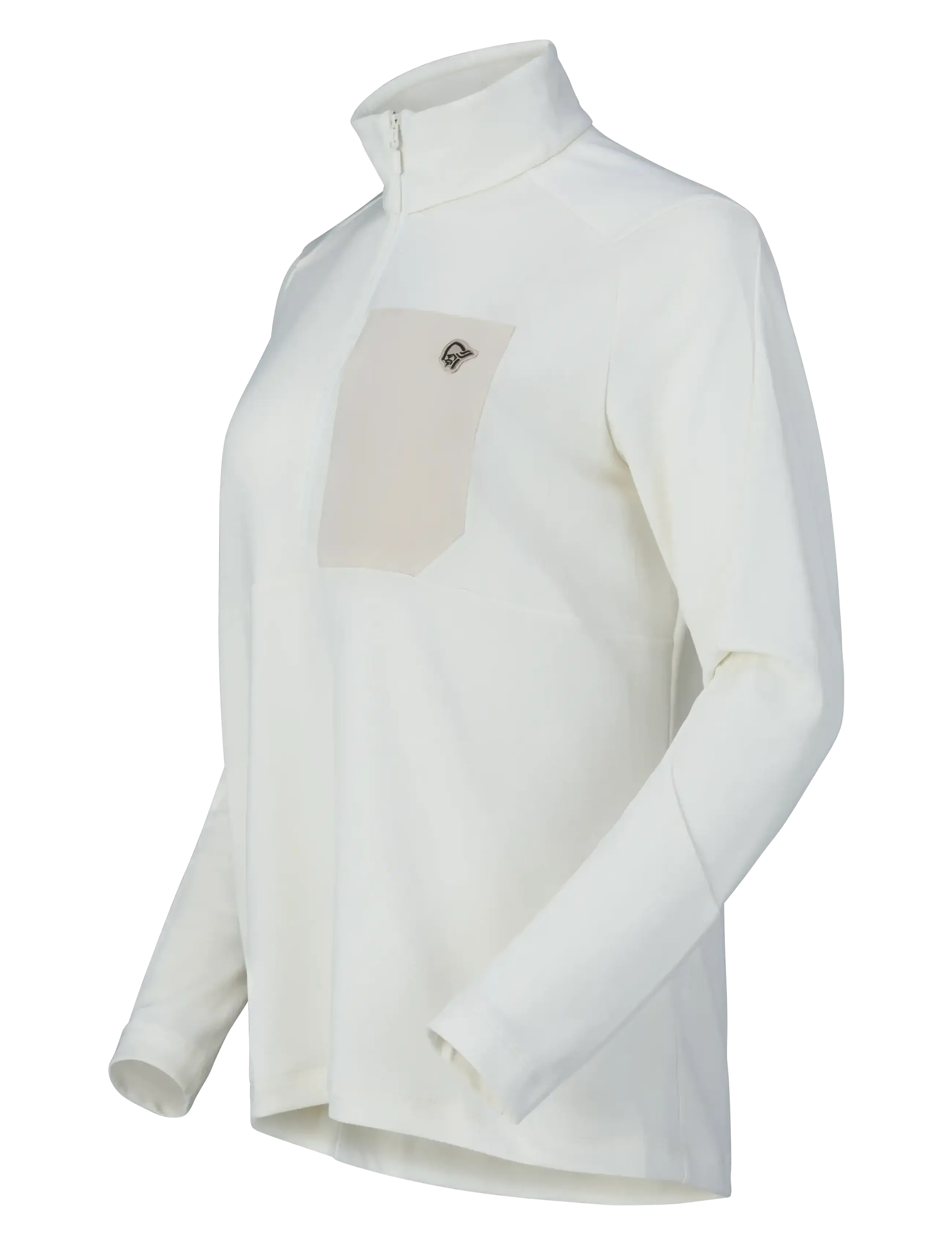 Norrøna - femund warm1 Zip Neck W's - tops - snow white - 3