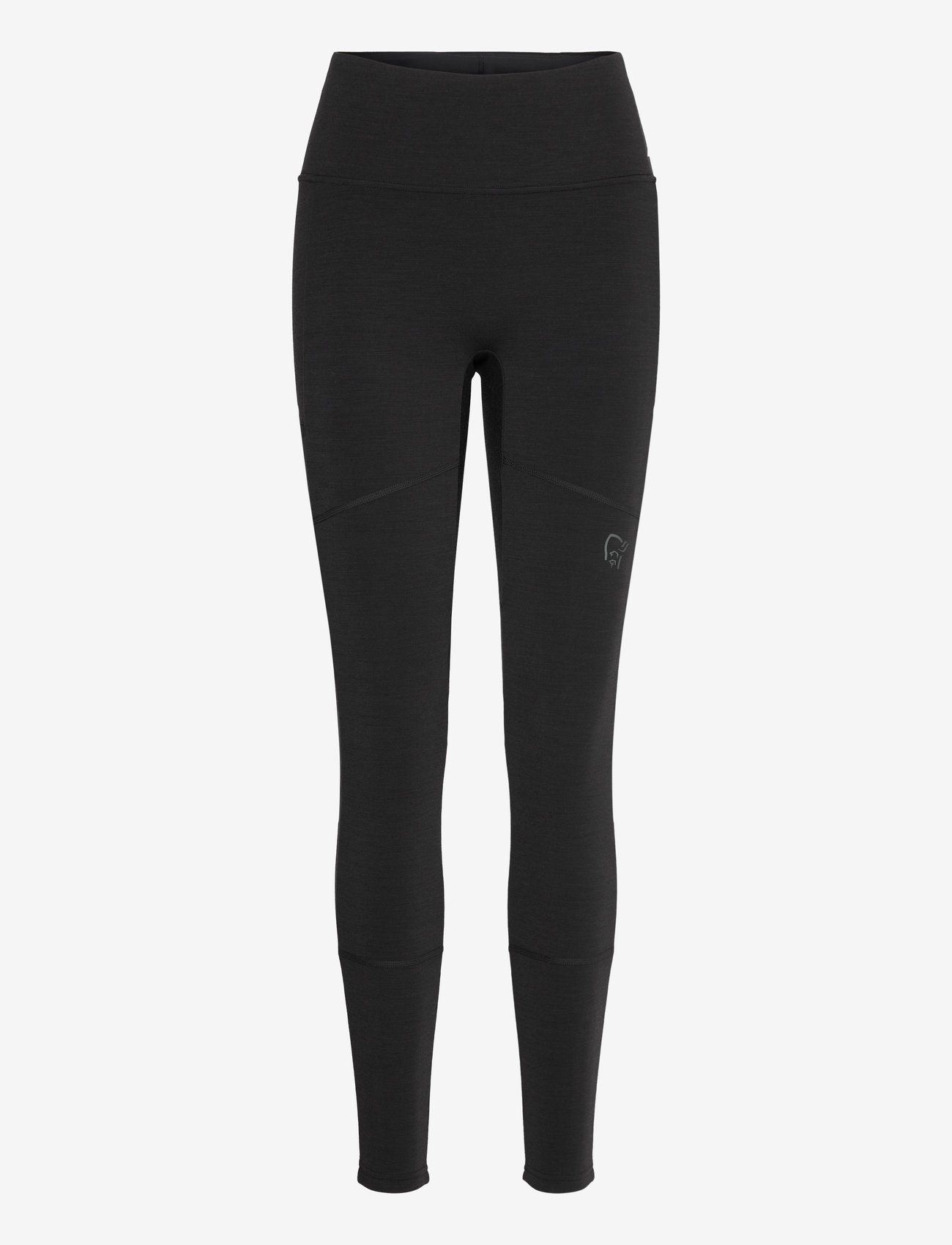 Norrøna - femund warmwool1 flex2 Tights W's - sportlegging - caviar black - 0