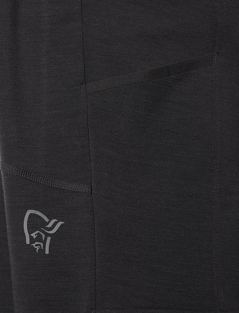 Norrøna - femund warmwool1 flex2 Tights W's - sportlegging - caviar black - 2