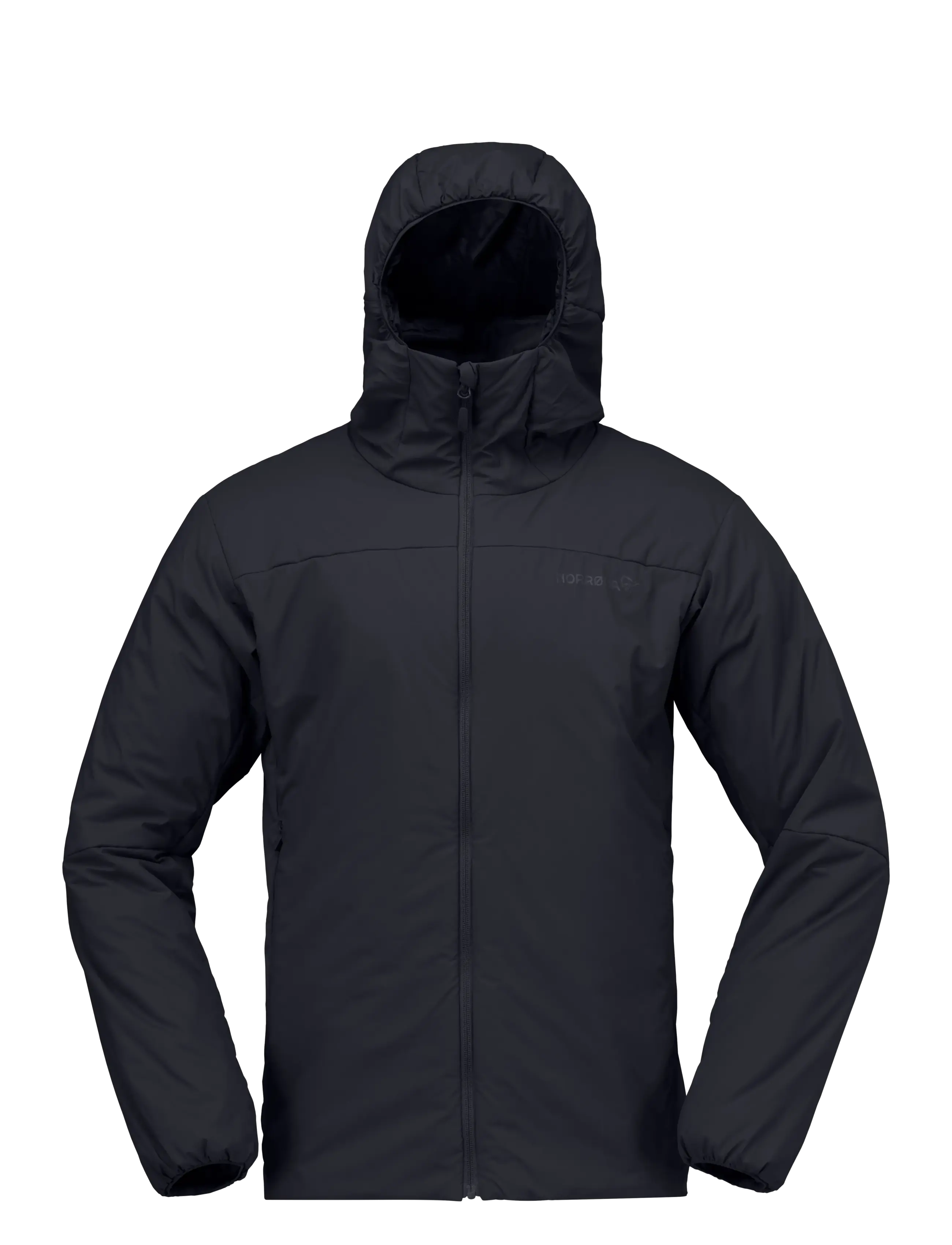 Norrøna femund thermo60 Zip Hood M's - Outdoor Jacken - CAVIAR BLACK / black