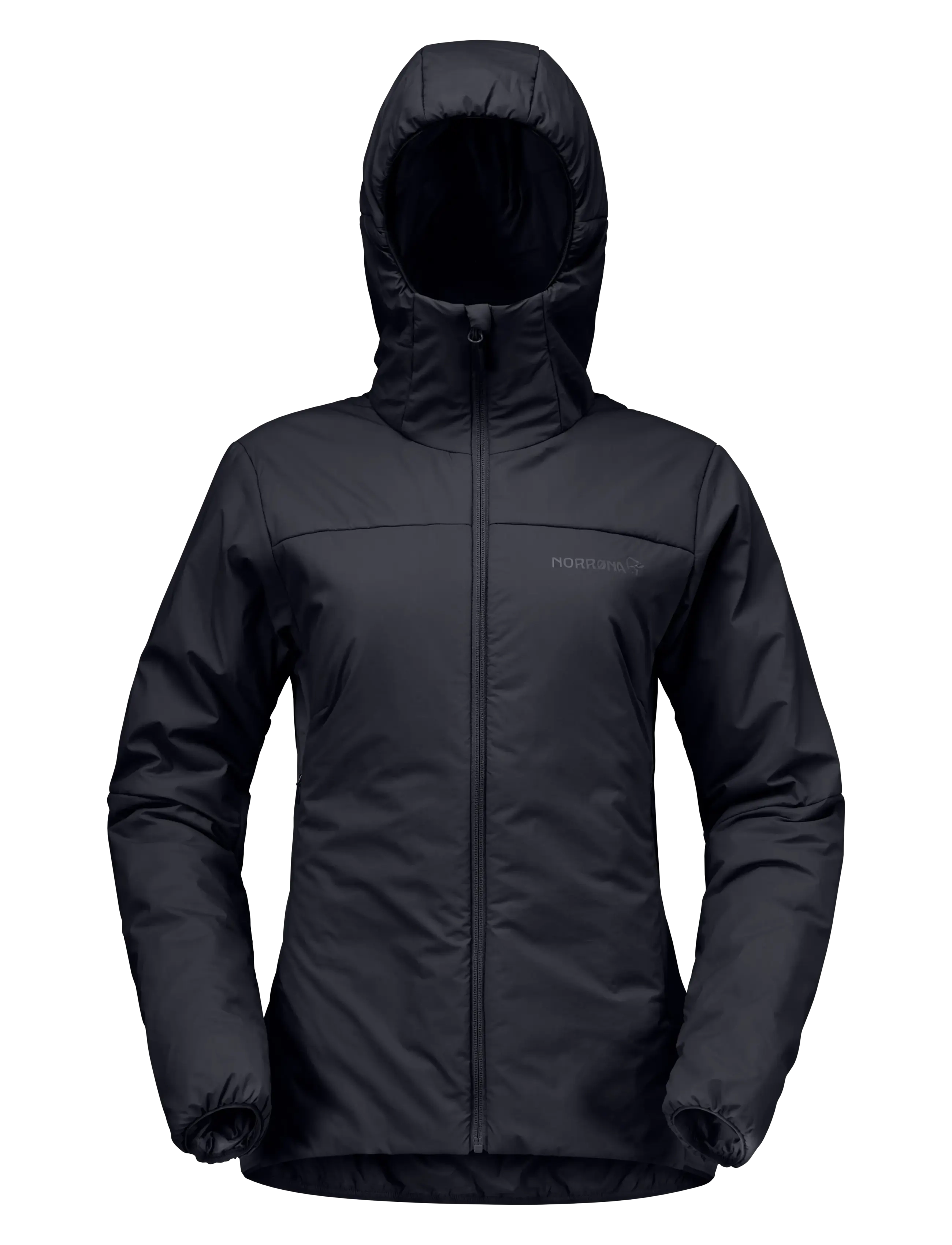 Norrøna femund thermo60 Zip Hood M's - Jakker - CAVIAR BLACK / black